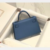 7 star Hermes human handmade stiching Mini Kelly