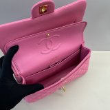 High Quality CC FLAP Lambskin Handbags 25CM