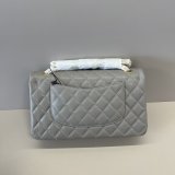 AAA+ Quality CC FLAP Handbag Caviar Leather 25cm