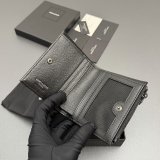 CASSANDRE MATELASSE bi-fold wallet in grain leather
