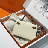 Top Hermes human handmade stiching mini Kelly bag 2026