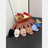 Loro Piana Summer Charms Heel Sandal