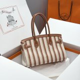 7 Star Hermes Human handmade stiching birkin 29cm Handbag
