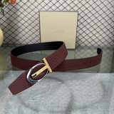 Classic TOM FORD G-Pattern Leather Belt 38MM
