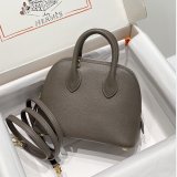 Top Hermes custom-made Bolide togo leather bag mini