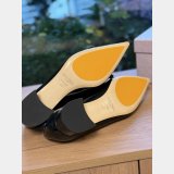 Jimmy Choo Black Soft Spazzolato Flat