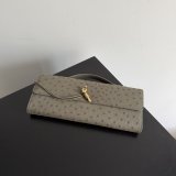 Women's Andiamo Clutch in Ostrich Vein