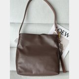 TOP LOEWE Draped tote in mellow nappa lambskin