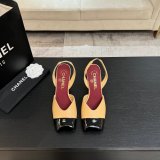CC 1:1 25K HIGH-HEELED SQUARE-TOE SLINGBACK