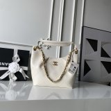 Luxury 1:1 Quilted Suede AS59706 Maxi Hobo Chain Bag