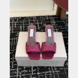 Jimmy Choo Skye 70 Mules with Degrade Crystal