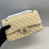 High Quality CC FLAP Lambskin 25CM Handbags