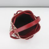 Mini Check Bucket Bag