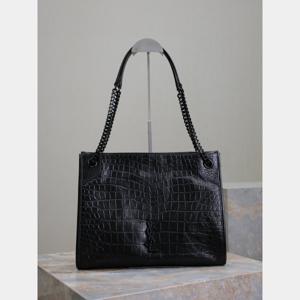 Saint Laurent Niki Shopping Best Sale Vintage Leather 577999 Bag