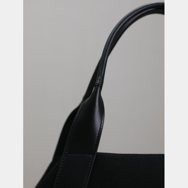 Saint Laurent Rive Gauche Bowling Tote Canvas 774048 Bag