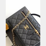 Best Black AP5090 Vanity With Chain Shiny Bag