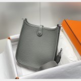 Top Hermes Mini 17CM Evelyne Bag Togo Leather