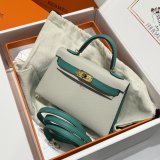 7 Star Hermes human handmade stiching mini Kelly bag 2026