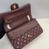 High Quality CC FLAP Lambskin Handbags 25CM