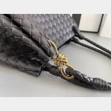Luxury BV intrecciato 796571 Braided leather shoulder large bag