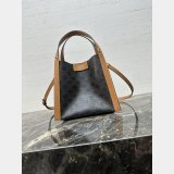 Celine Small Cube In Triomphe Canvas Natural 124182 Bag