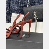 Saint Lauren KATE sandals in satin crepe