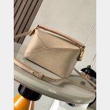 Top Quality Loewe Mini Puzzle Calf Leather Handbag 18cm