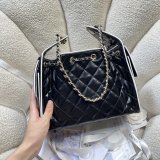 2026 Small CC 25 bag BLACK WHITE AS5293