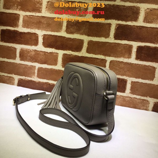 TOP Gucci Replicas Soho small leather disco 308364 bag