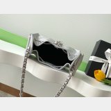 Quilted Replica AS5631 Hobo Suede Shoulder Bag