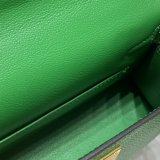 Perfect Hermes human handmade stiching Mini Kelly