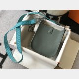 Top Hermes Mini 17CM Evelyne Bag Togo Leather