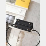 Top Fendi Peekaboo I See U Petite Calf leather Bag