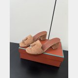 Loro Piana Summer Charms Heel Sandal