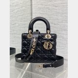 Small Lady Dior Bag with Strap