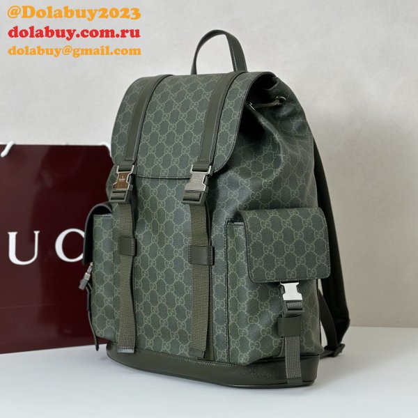 Gucci GG Monogram Large Backpack 792080 Fashion Bag