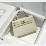 Luxury Hermes human handmade stiching Mini Kelly