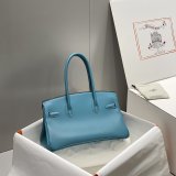 Best Quality hermes Human handmade stiching birkin bag 29cm Swift leather