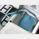 Hermes Mini Evelyne Bag Togo Leather 17CM