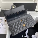 TOP CC Flap 1112 Caviar leather 25cm Handbags