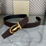 Classic TOM FORD G-Pattern Leather Belt 38MM