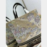Dior Souvenir Soft Dior Book Tote ShangHAI