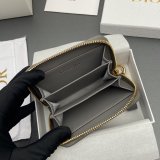 dior Jolie Glycine zip wallet S5034