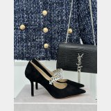 Jimmy Choo Bing Pumps with crystals