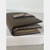 Loewe Compact zip wallet in soft grained calfskin