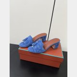 Loro Piana Summer Charms Heel Sandal