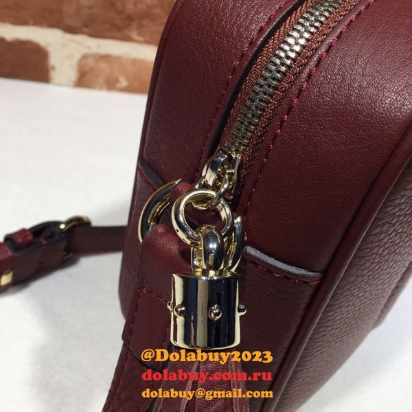 TOP Gucci Replicas Soho small leather disco 308364 bag