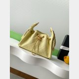 Quilted Replica AS5631 Hobo Suede Shoulder Bag