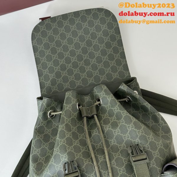 Gucci GG Monogram Large Backpack 792080 Fashion Bag