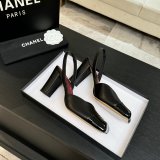CC 1:1 25K HIGH-HEELED SQUARE-TOE SLINGBACK